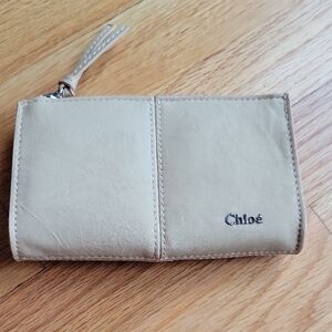Chloe Tan Leather Wallet